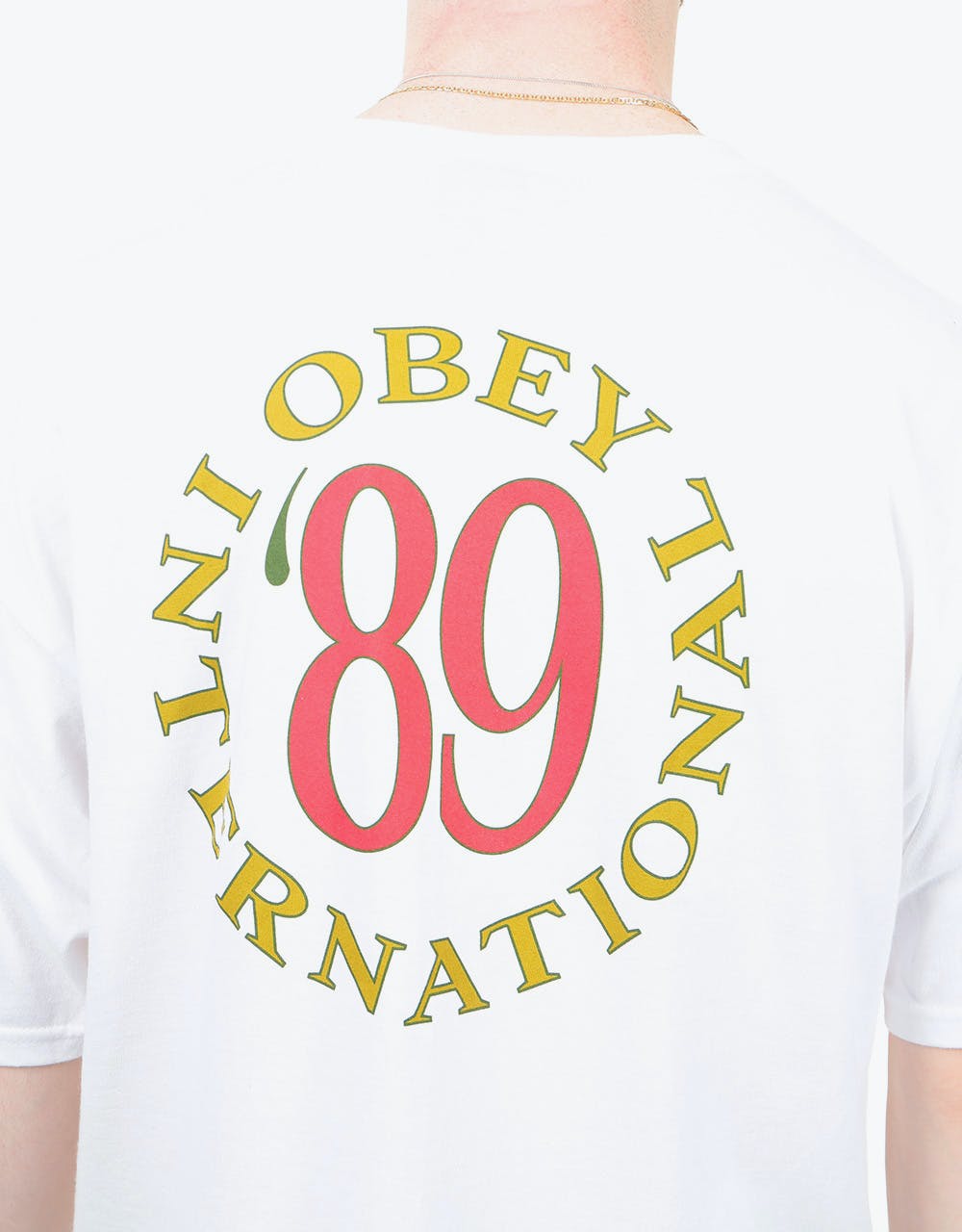 Obey International '89 T-Shirt - White
