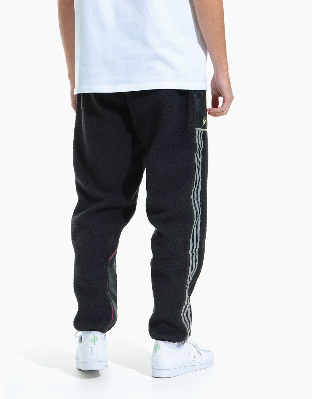 Adidas x Metropolitan Fleece Pants - Black/Yellow Tint/Real Magenta