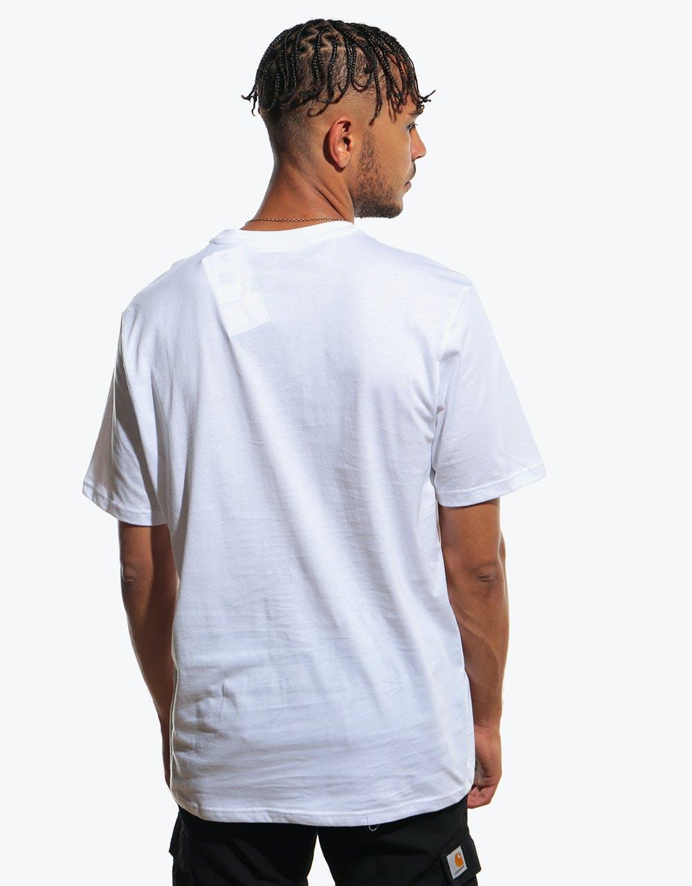 Element Basic Pocket Label T-Shirt - Optic White