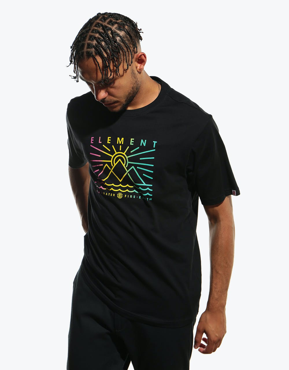 Element Oddie T-Shirt - Flint Black