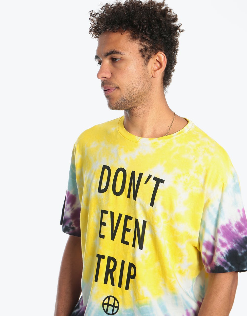HUF Don't Even Trip T-Shirt - Yellow