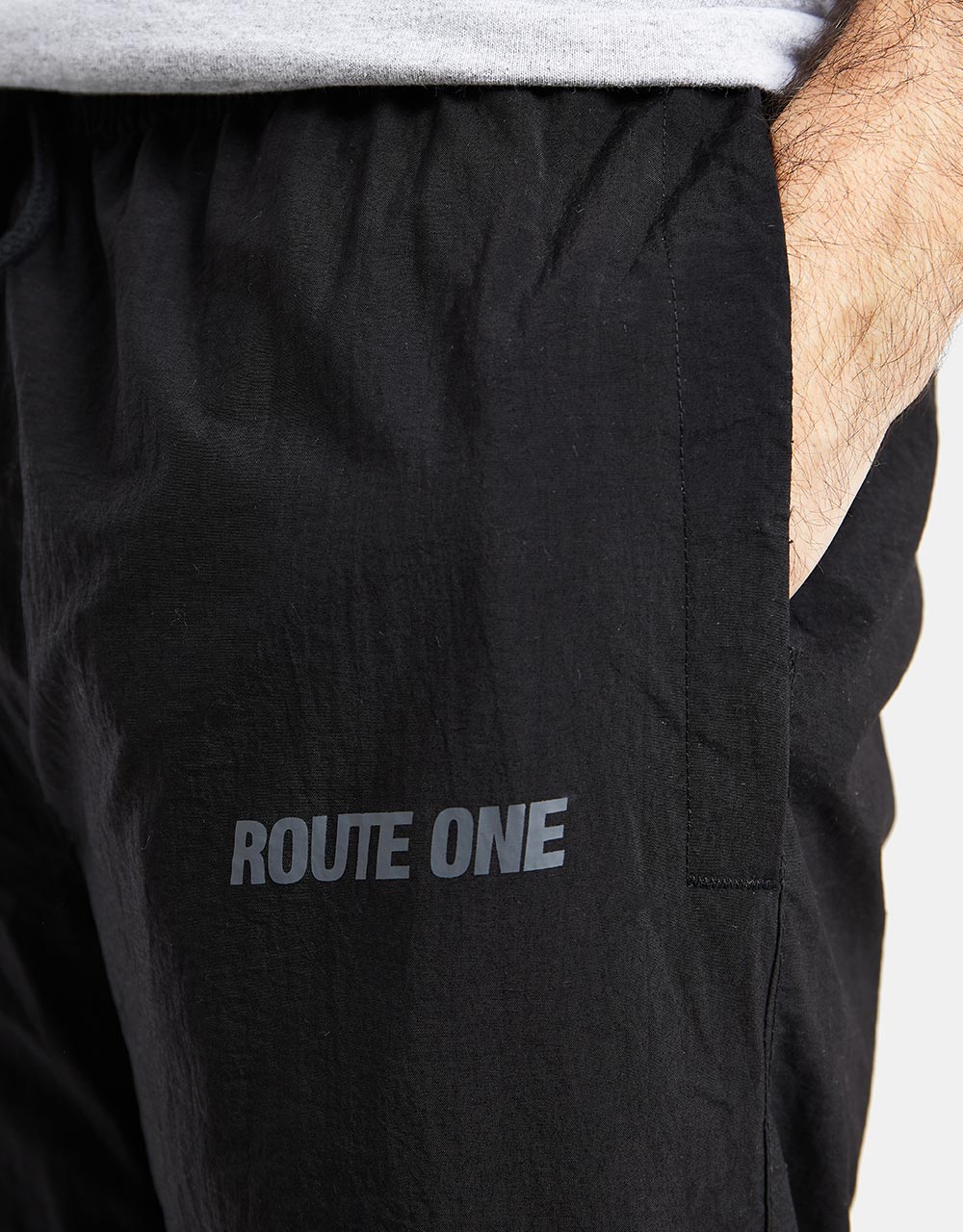 Route One Jammin Track Pants - Black