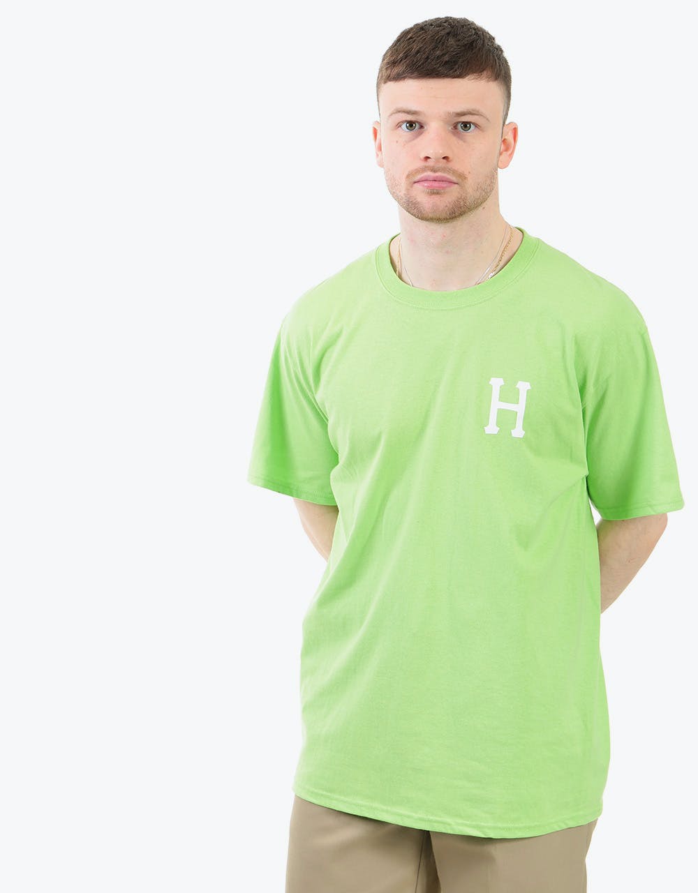 HUF Classic H T-Shirt - Hot Lime