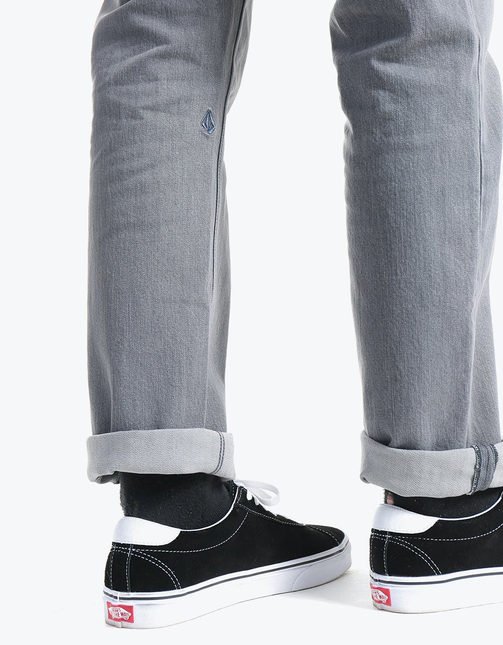 Volcom Vorta Denim Jeans - Grey Vintage