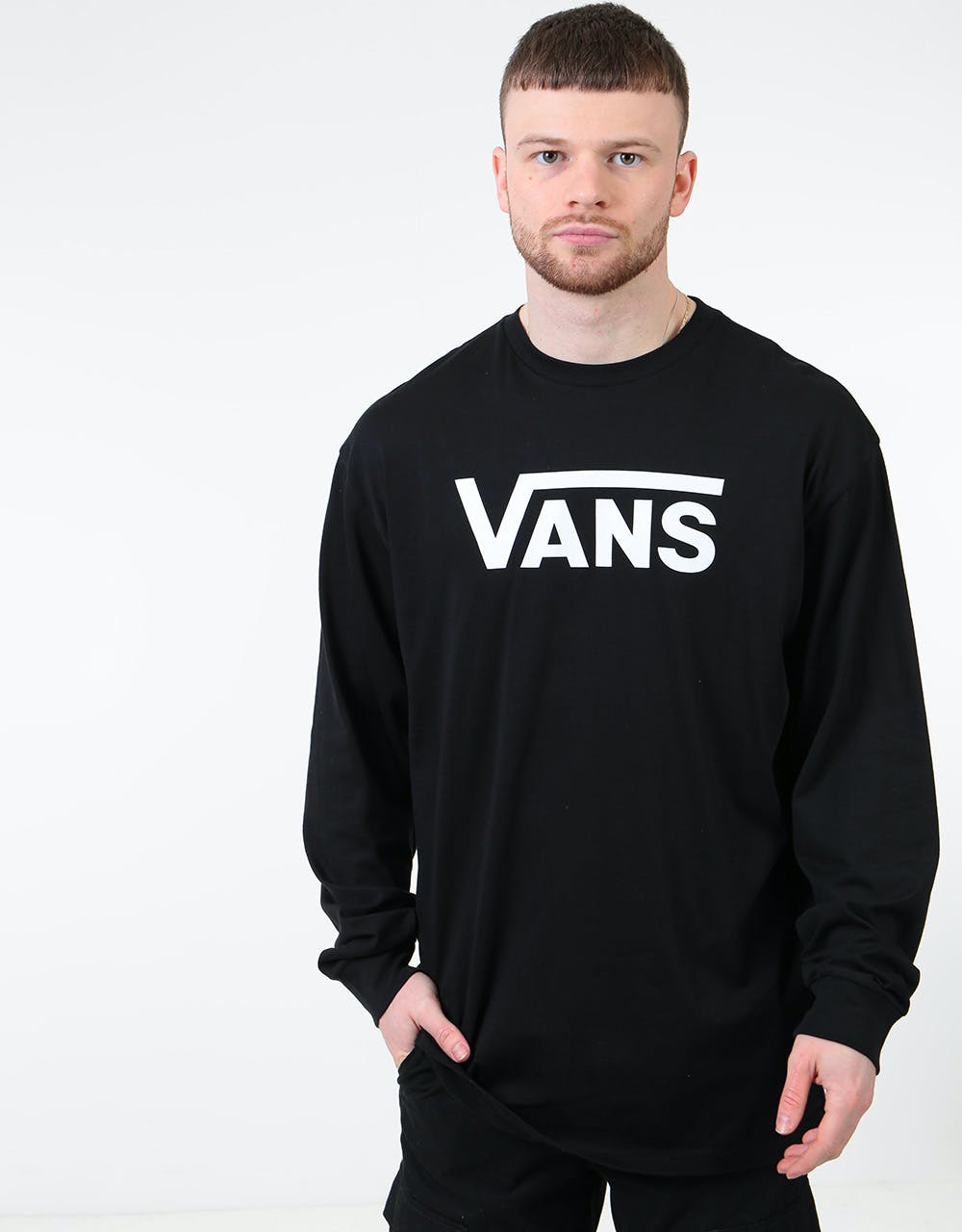 Vans Classic L/S T-Shirt - Black/White