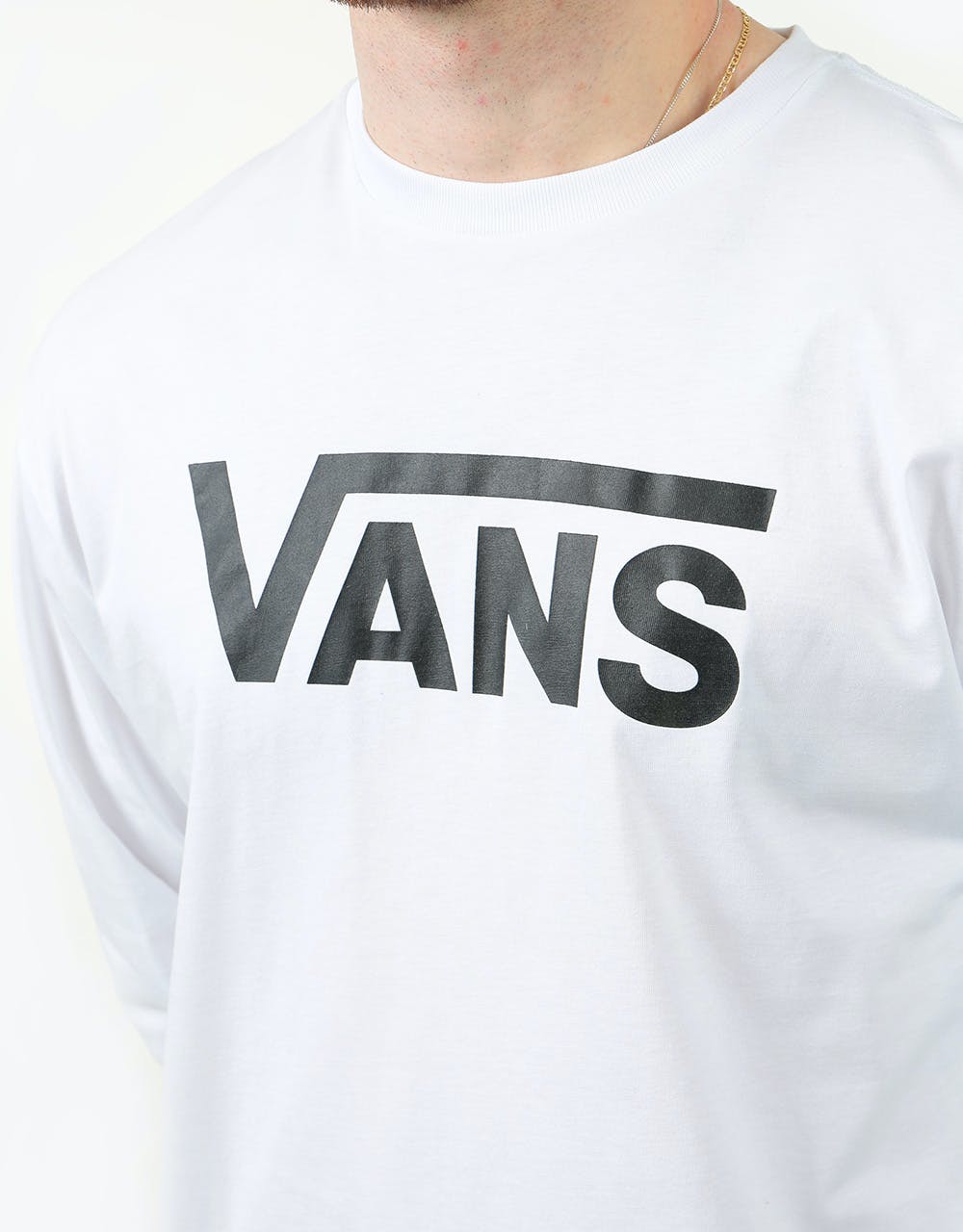 Vans Classic L/S T-Shirt - White/Black