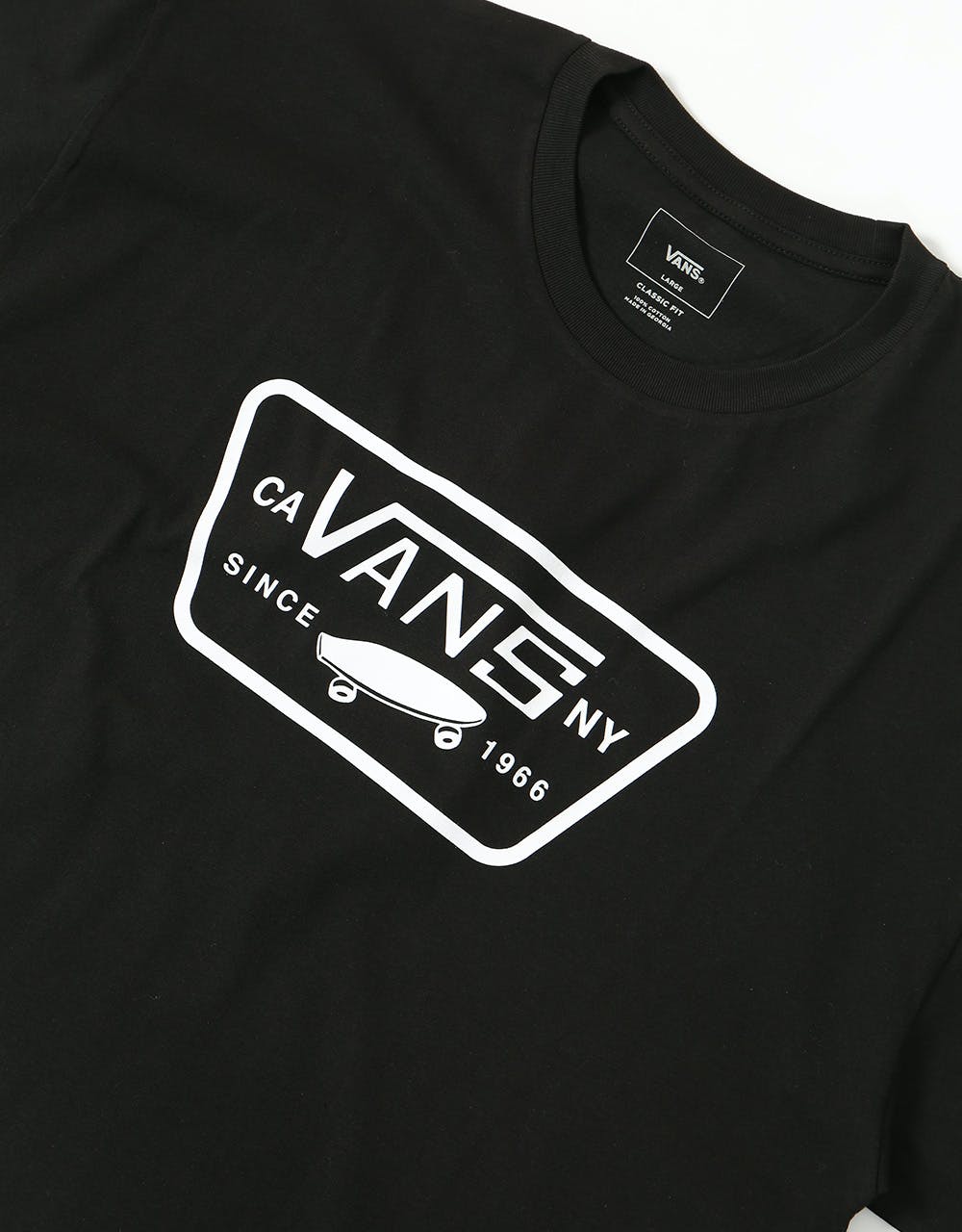 Vans Full Patch T-Shirt - Black/White