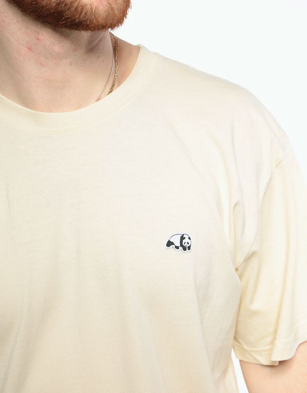 Enjoi Premium Panda Patch T-Shirt - Bone White