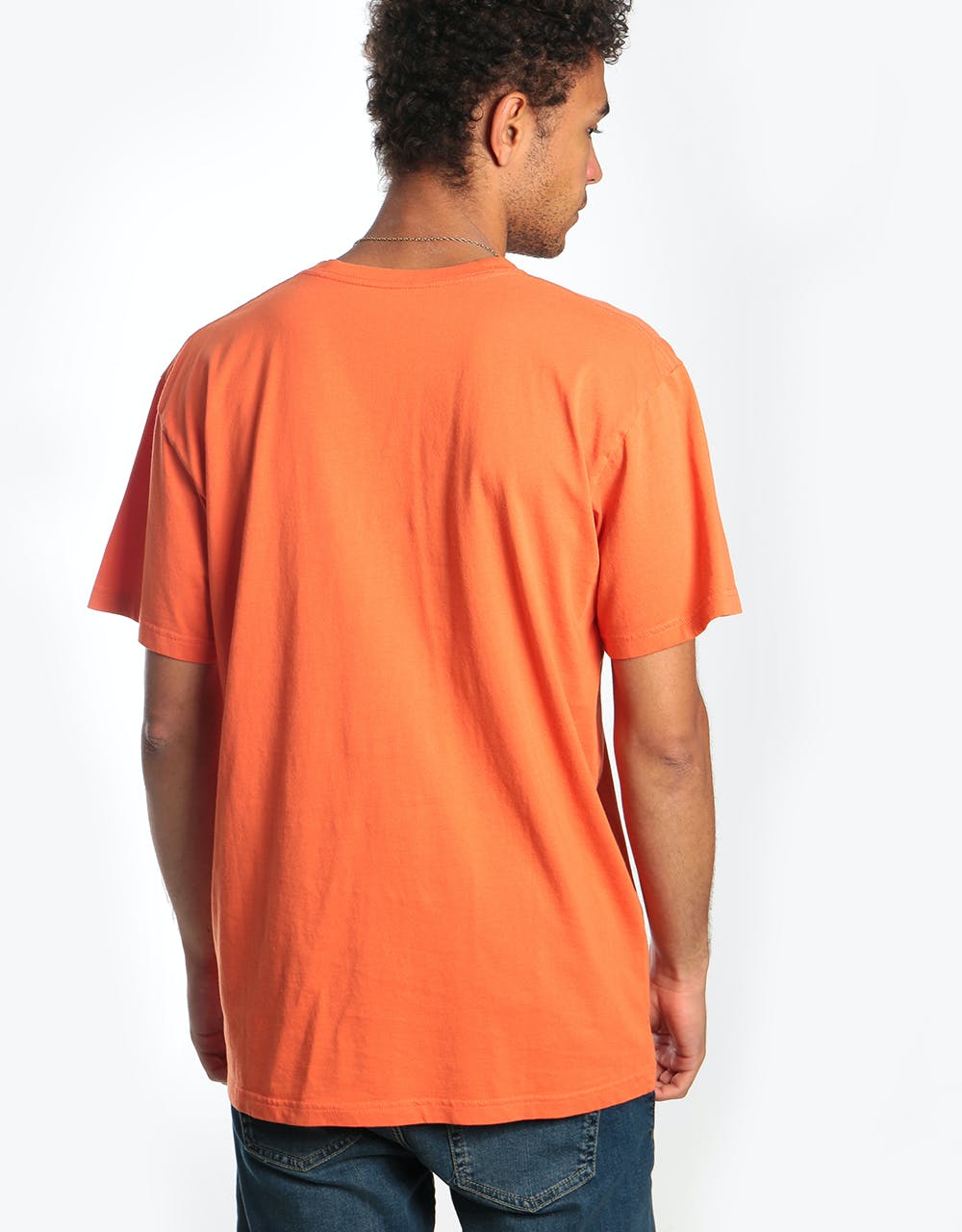 Enjoi Premium Panda Patch T-Shirt - Sunset Orange