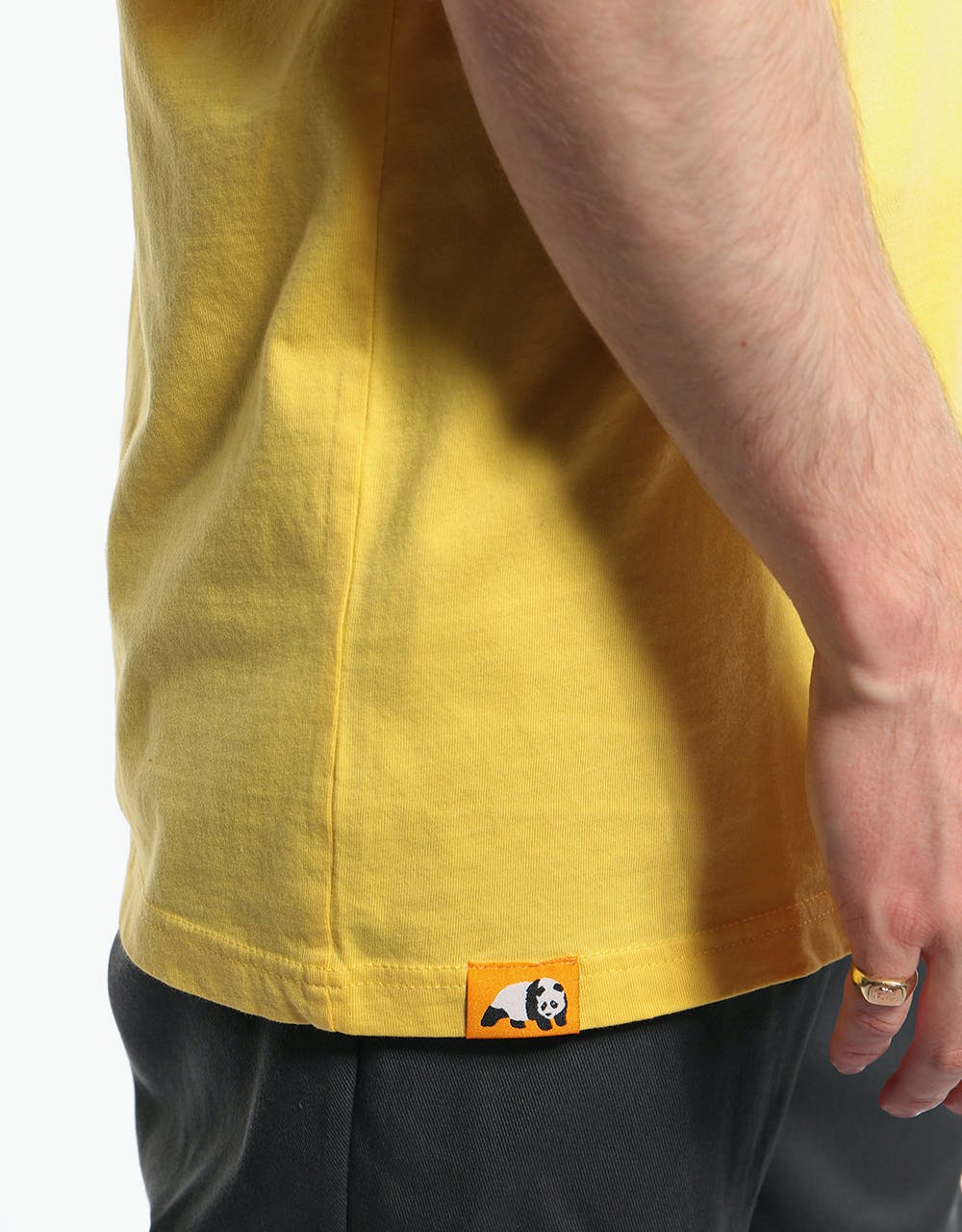 Enjoi Premium Panda T-Shirt - Flat Yellow