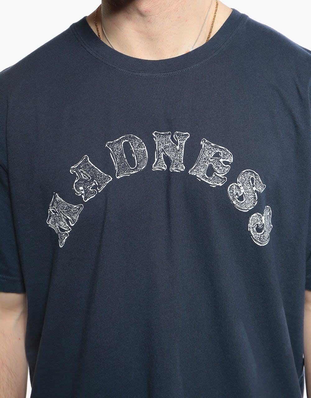 Madness Head Well T-Shirt - Midnight Navy