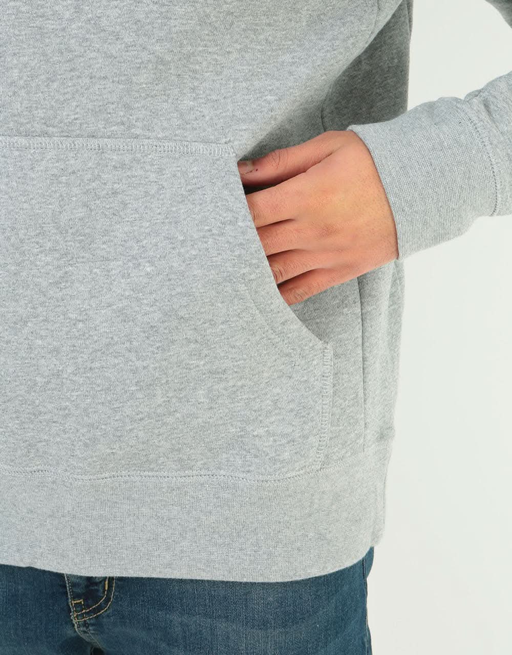 Nike SB EMB Pullover Hoodie - Dk Grey Heather/Black