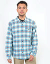 Patagonia Lightweight Fjord Flannel L/S Shirt - Grange:Bayou Blue