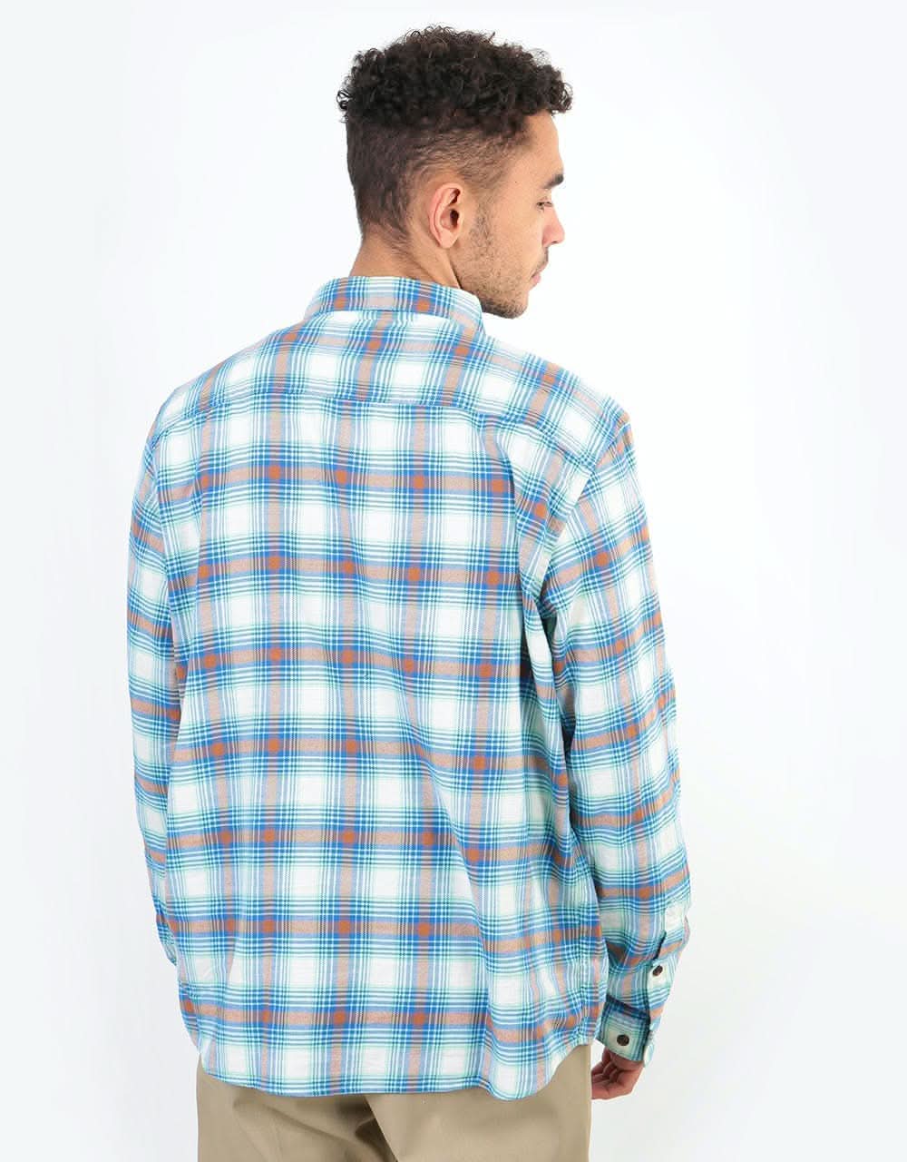 Patagonia Lightweight Fjord Flannel L/S Shirt - Grange:Bayou Blue