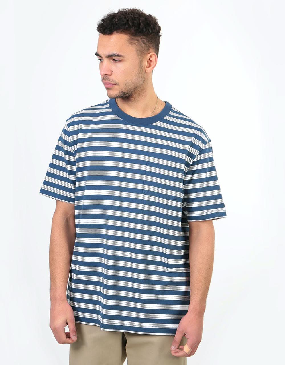 Patagonia Organic Cotton Midweight Pocket T-Shirt - Carding:Stone Blue