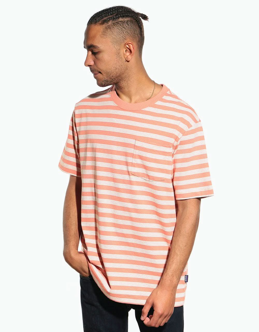 Patagonia Organic Cotton Midweight Pocket T-Shirt - Carding:Mellow Mel