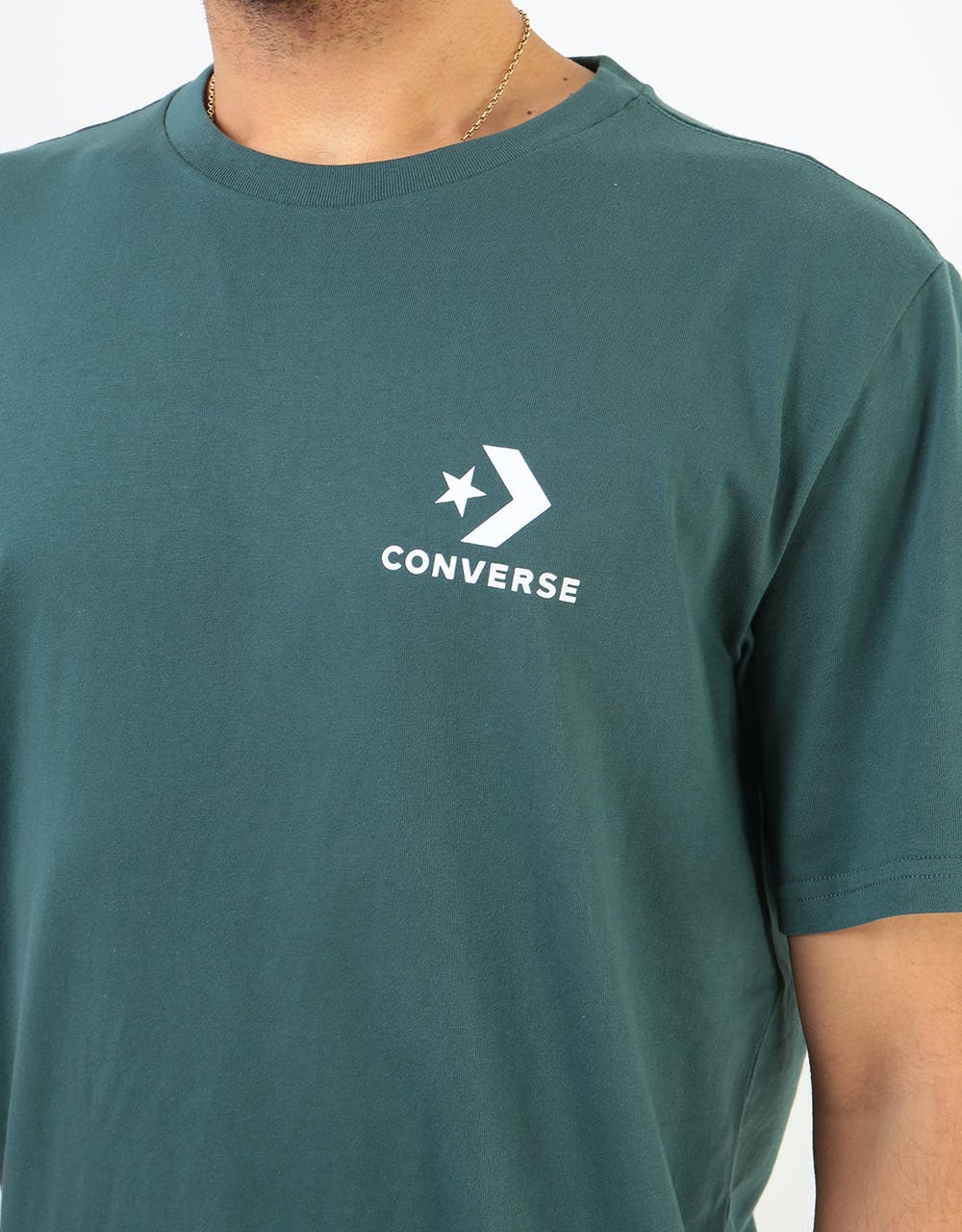 Converse Star Chevron T-Shirt - Faded Spruce