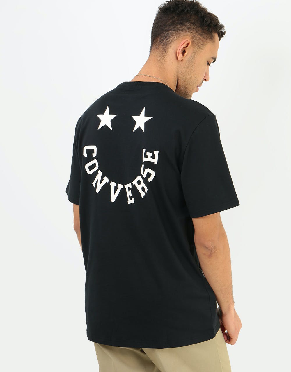 Converse Happy Face T-Shirt - Converse Black