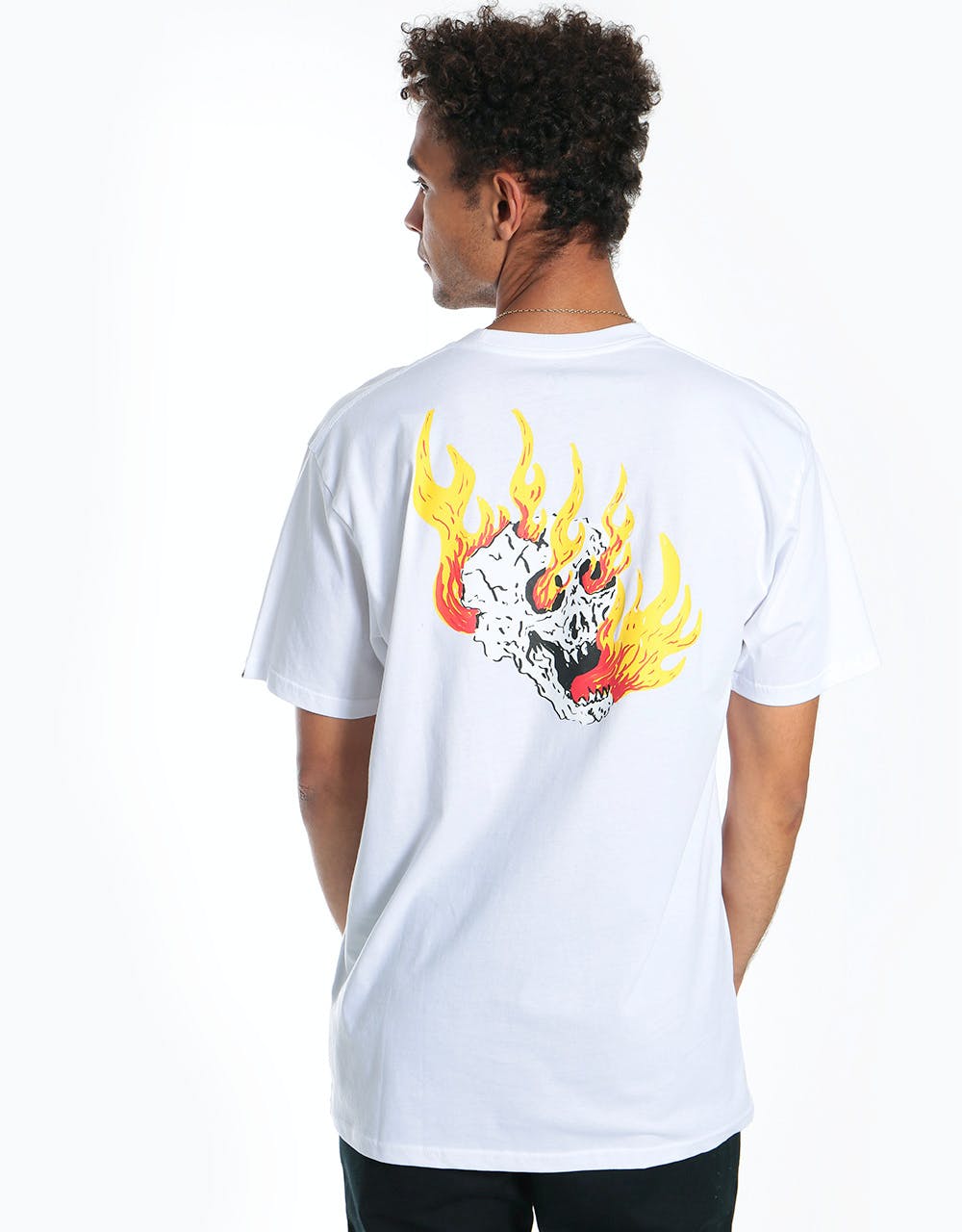 Vans Rowan Zorilla Skull T-Shirt - White