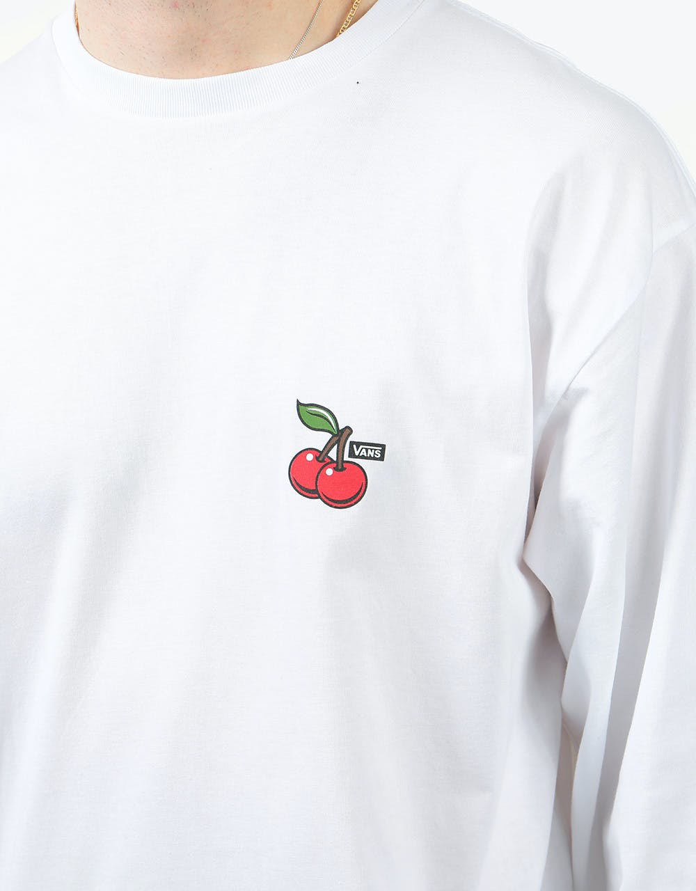 Vans Cherries L/S T-Shirt - White