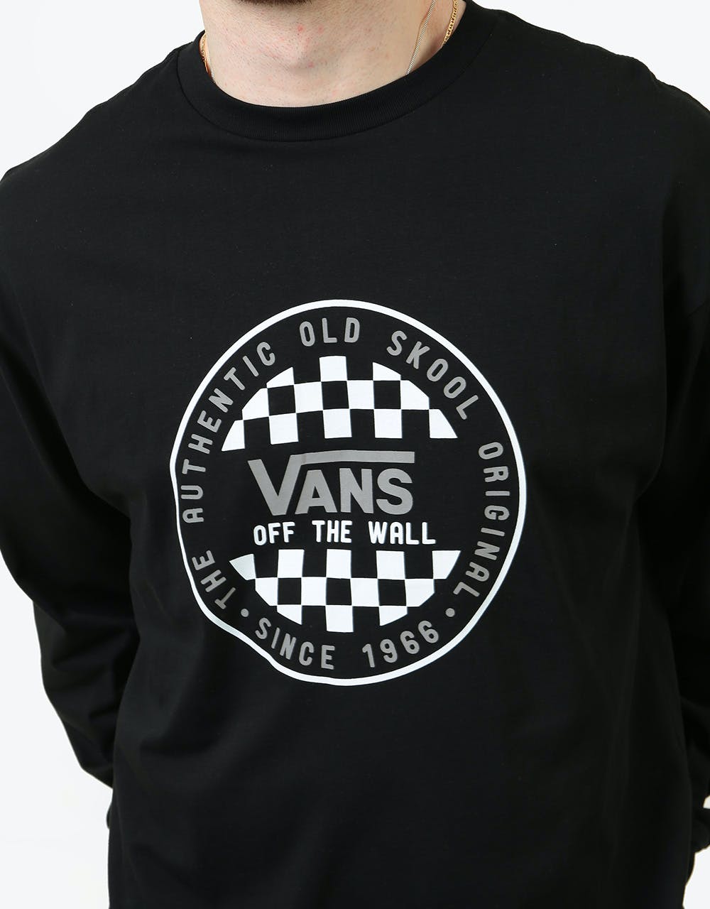 Vans OG Checker L/S T-Shirt - Black