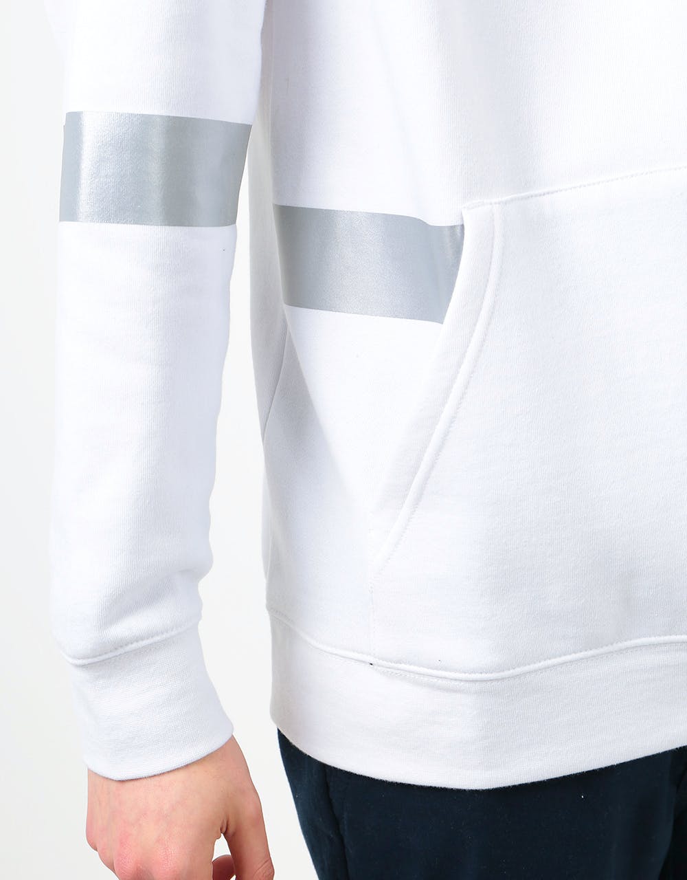 Vans Reflective Pullover Hoodie - White