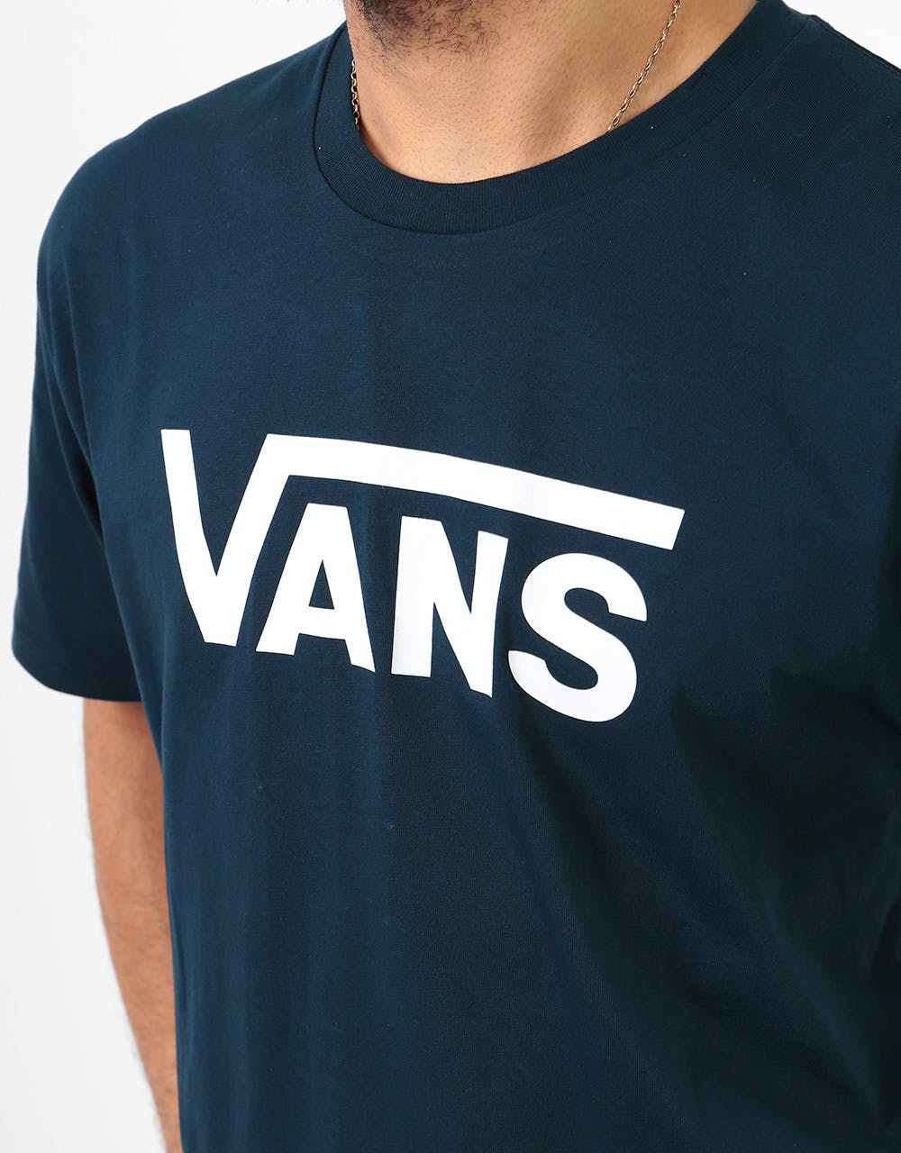 Vans Vans Classic Logo T-Shirt - Navy/White