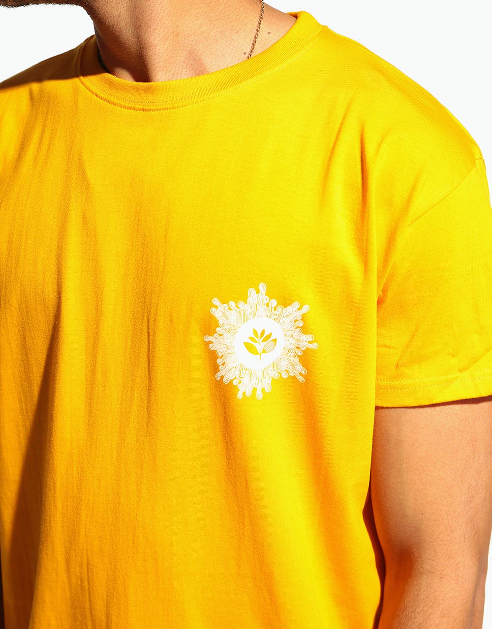 Magenta Swirl T-Shirt - Yellow