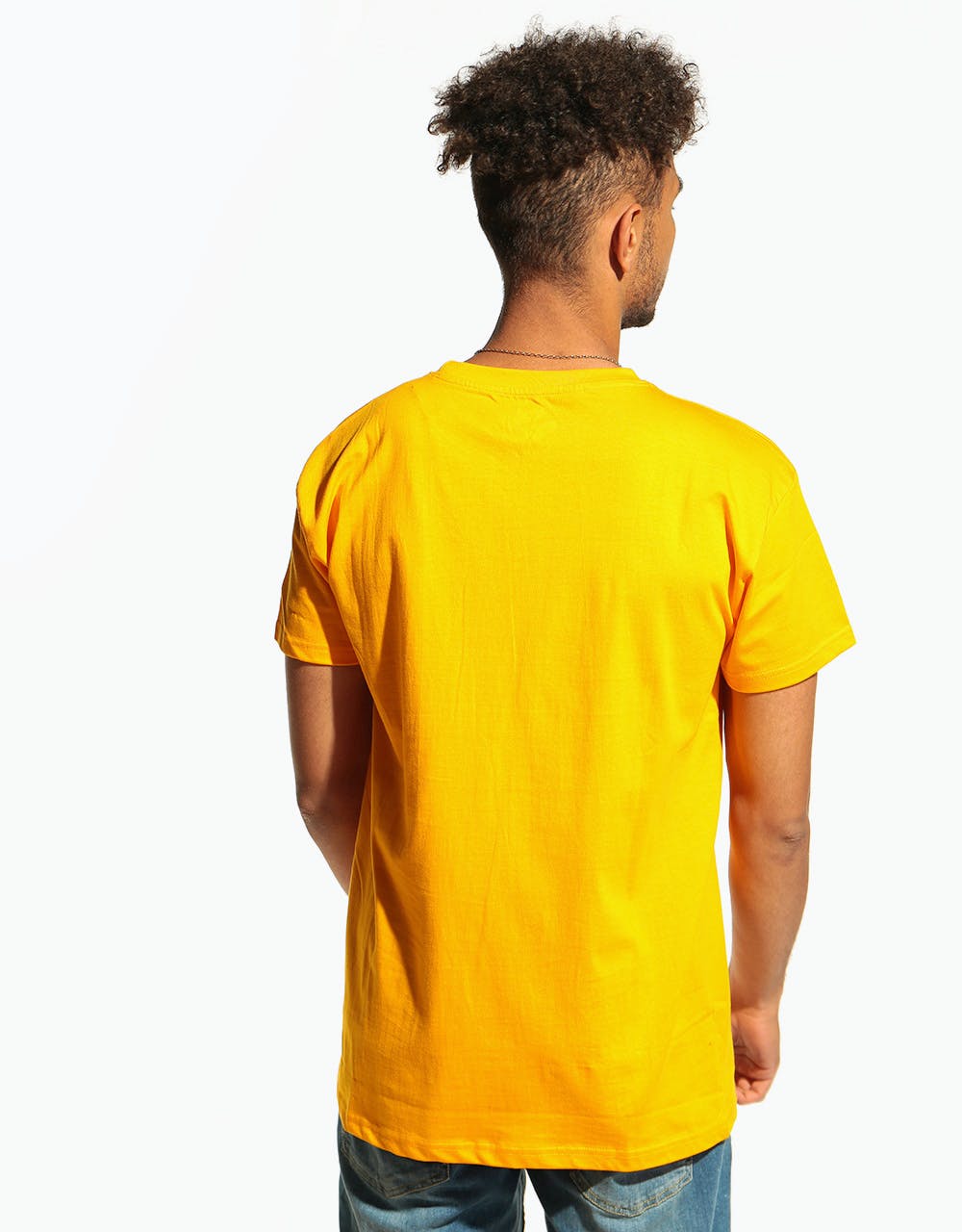 Magenta Swirl T-Shirt - Yellow