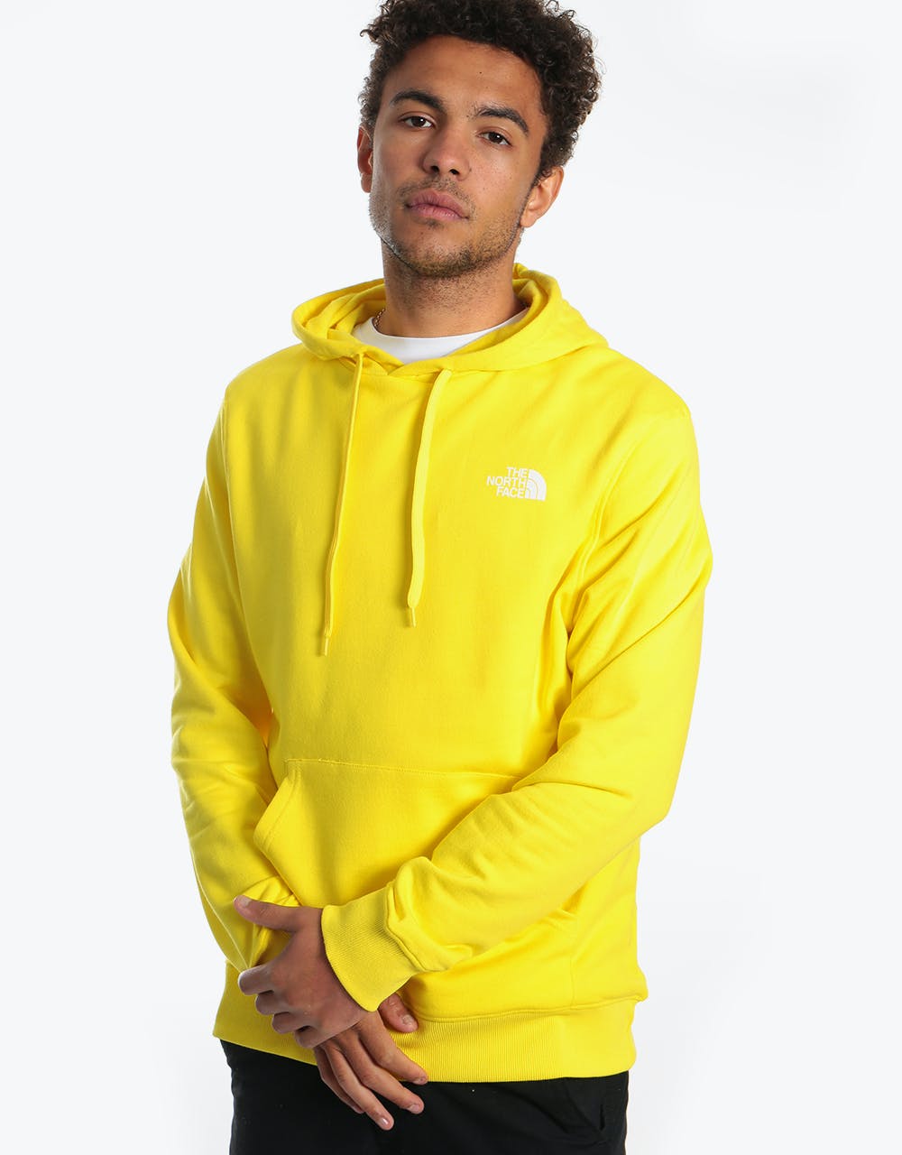 The North Face Red Box Graphic Pullover Hoodie - TNF Lemon/TNF White