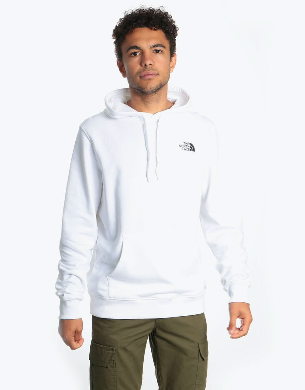The North Face Red Box Graphic Pullover Hoodie - TNF White/TNF Black