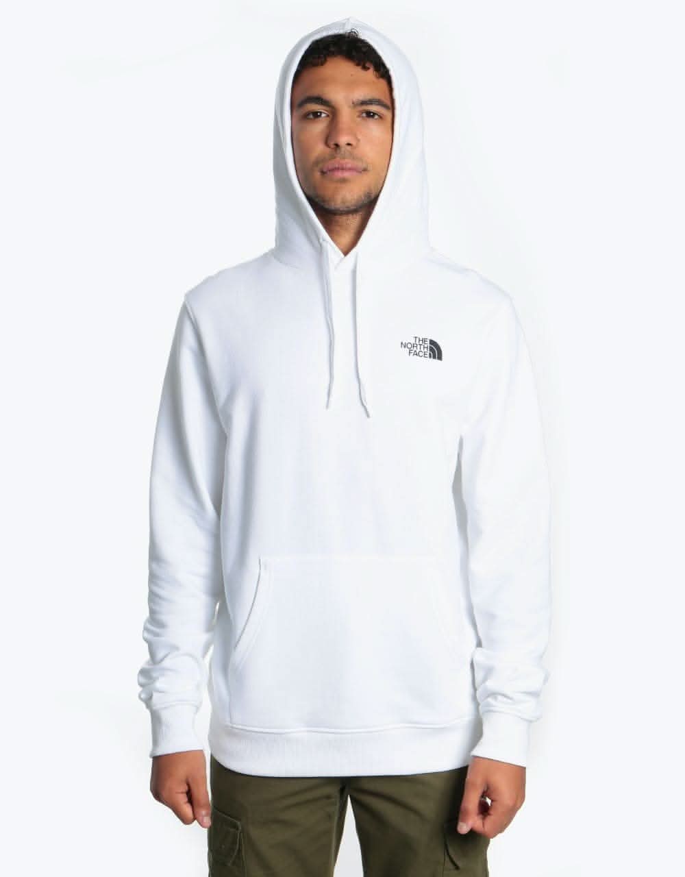 The North Face Red Box Graphic Pullover Hoodie - TNF White/TNF Black