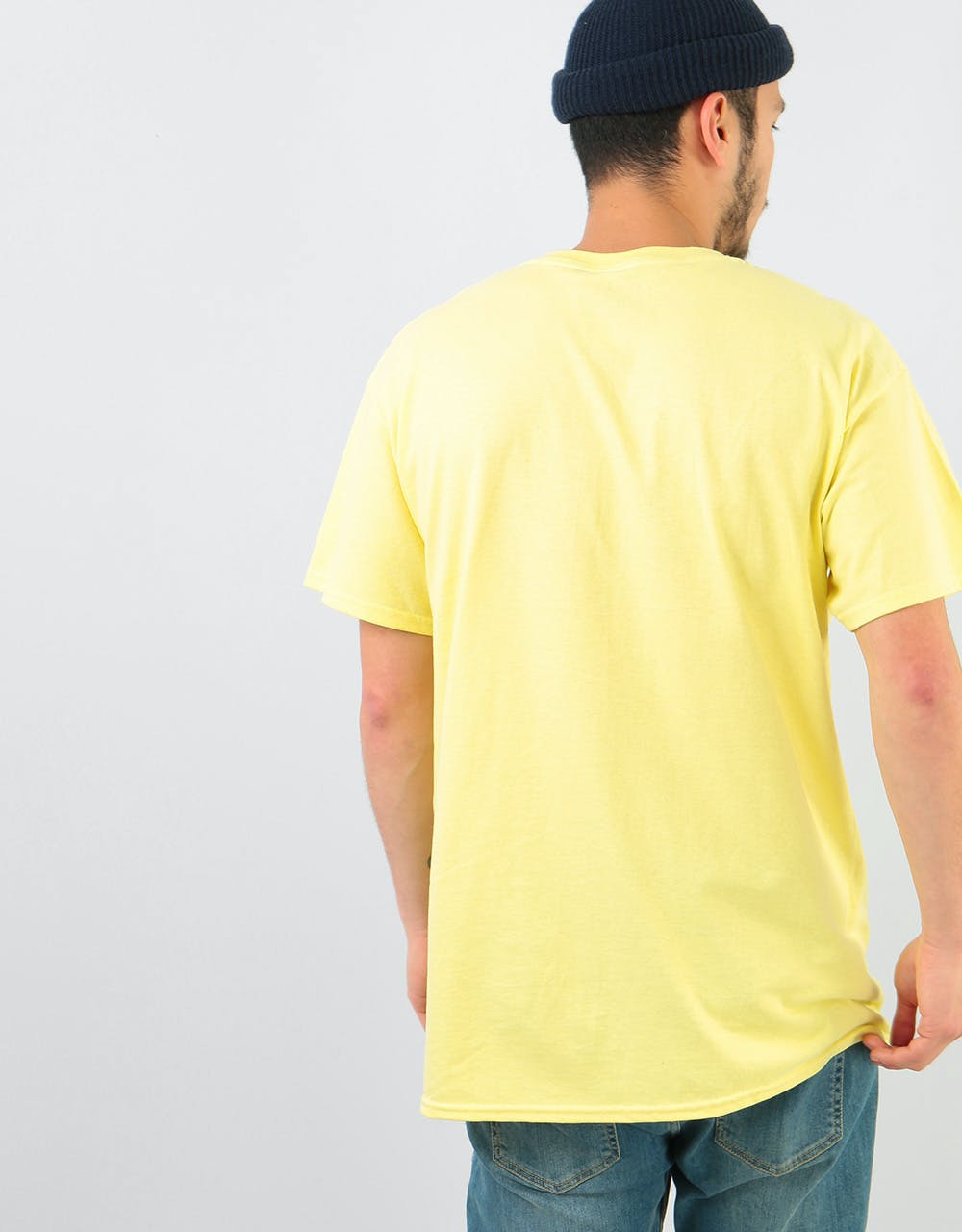 Lovenskate 'Skate Attack' T-Shirt - Pale Yellow