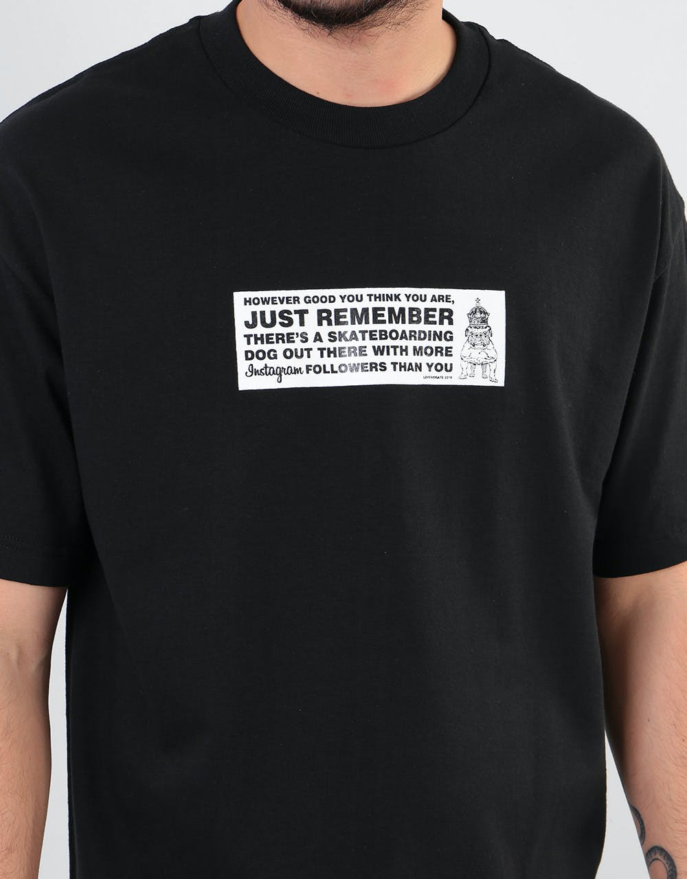 Lovenskate 'Just Remember...' T-Shirt - Black