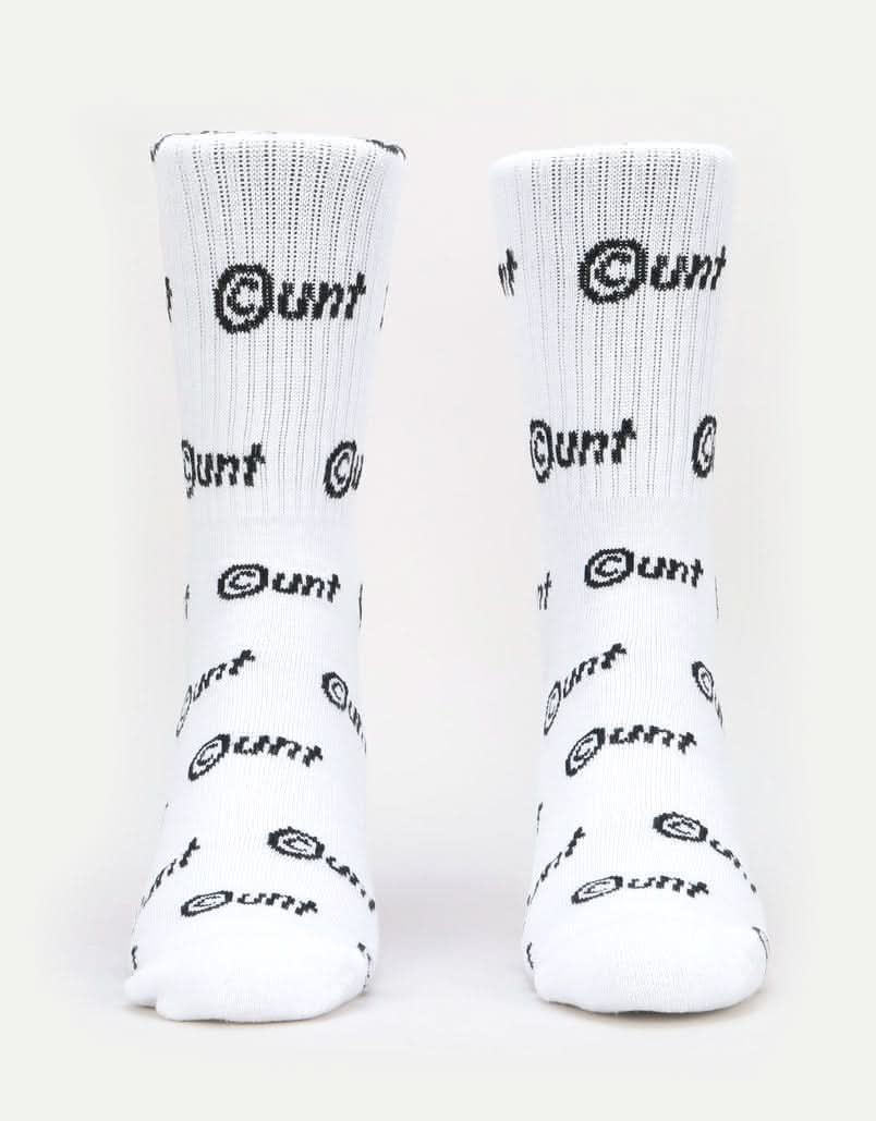 Route One C-UNT Socks - White