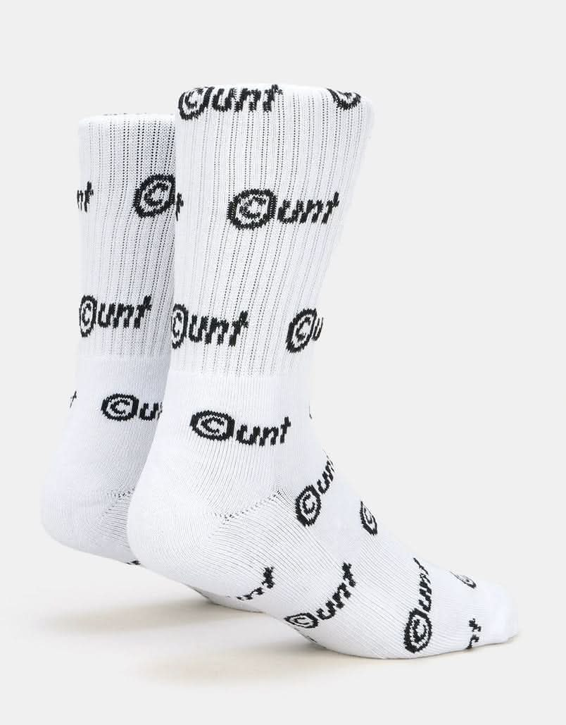 Route One C-UNT Socks - White