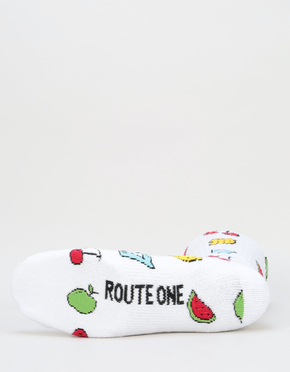 Route One Slots Socks - White