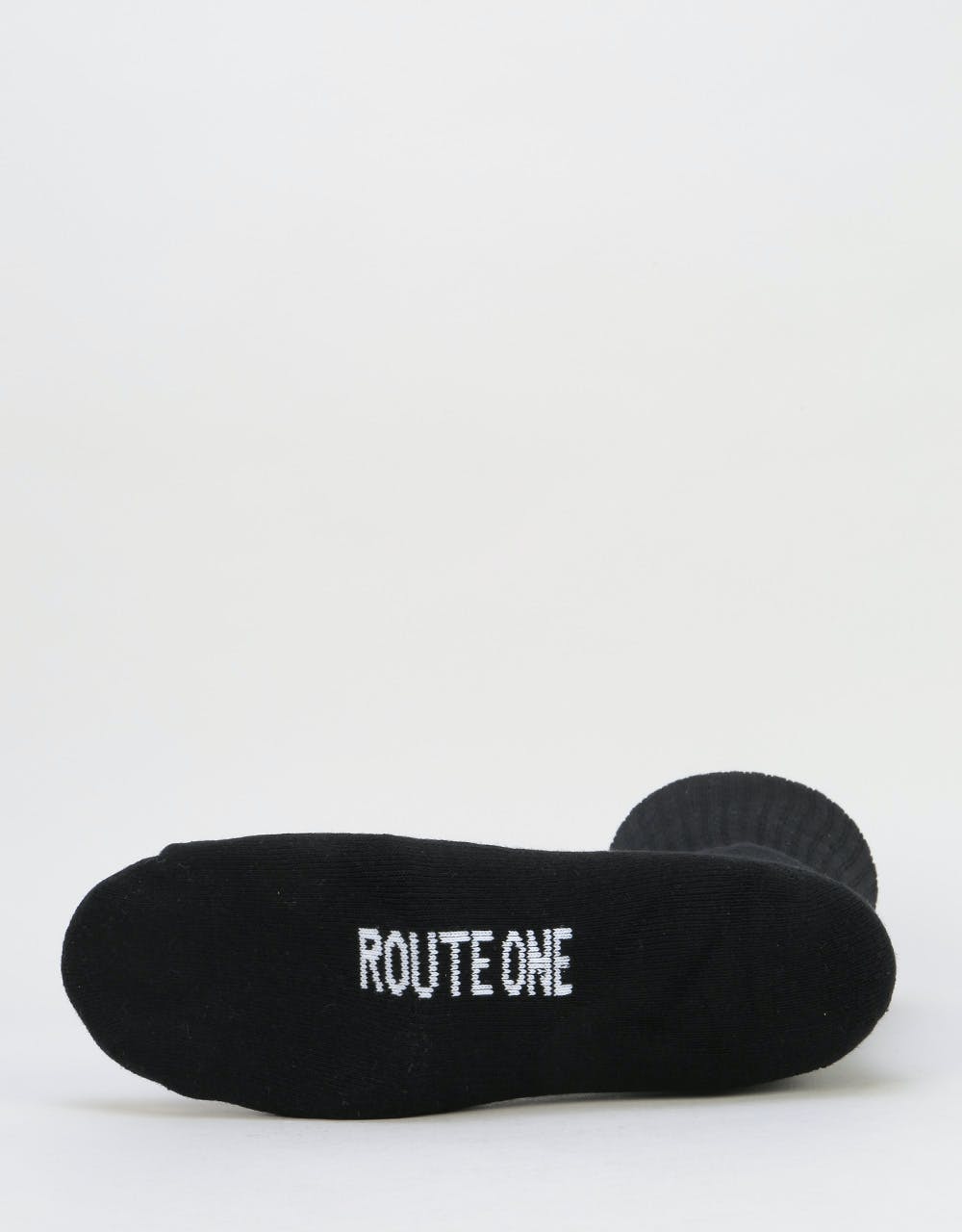 Route One Rose Socks - Black