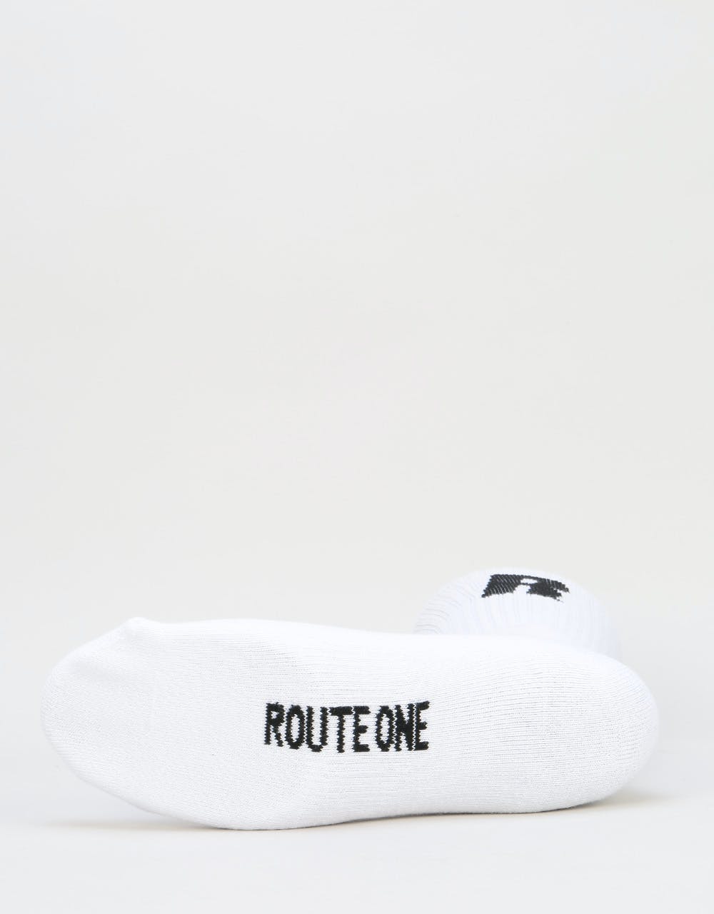 Route One R Socks - White/Black