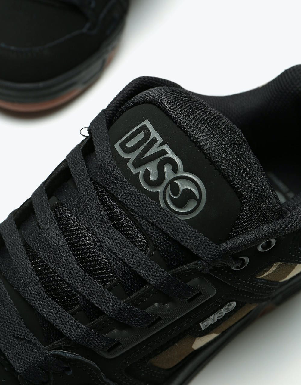 DVS Comanche Skate Shoes - Black/Camo Nubuck