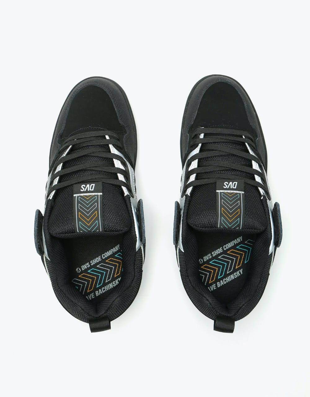 DVS Comanche 2.0 Skate Shoes - Black/Grey/Nubuck