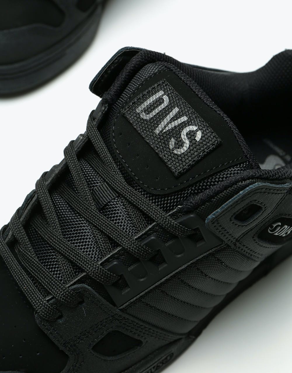 DVS Celsius Skate Shoes - Black/Black Leather