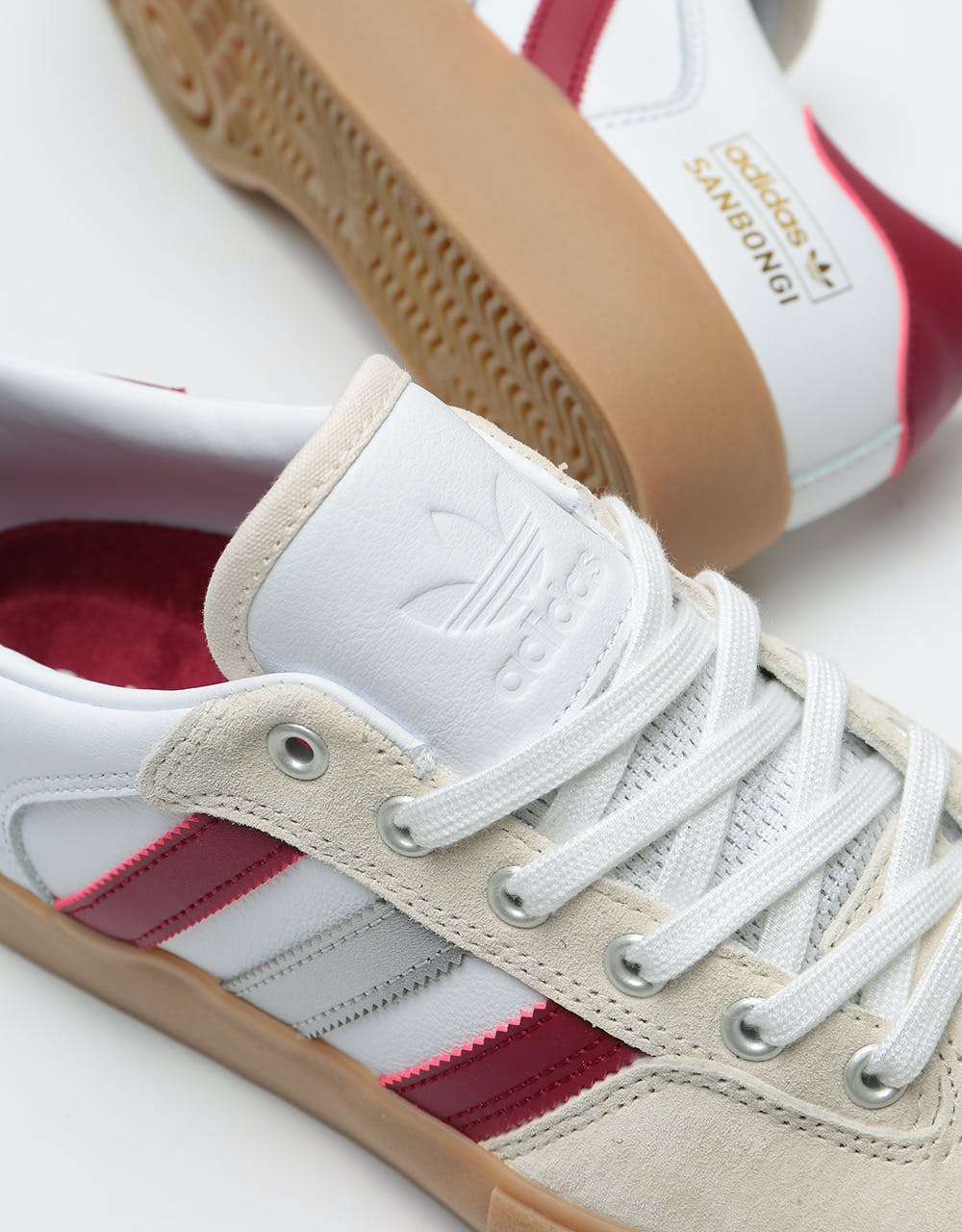 Adidas x Shin Sanbongi Matchreak Super Skate Shoes - White/Collegiate