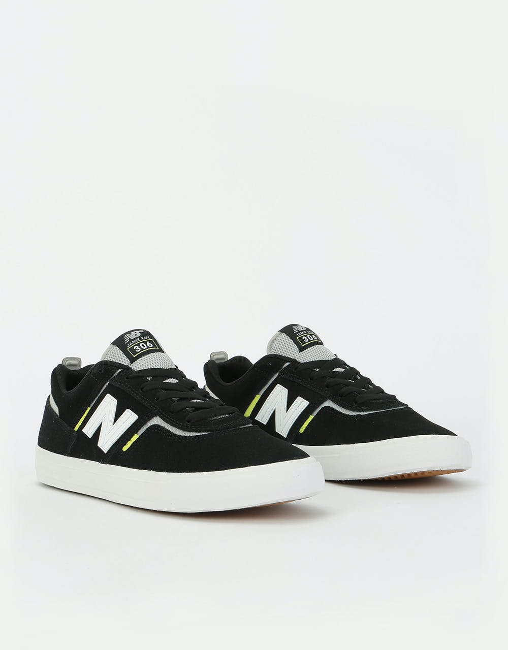New Balance Numeric 306 Foy Skate Shoes - Black/White