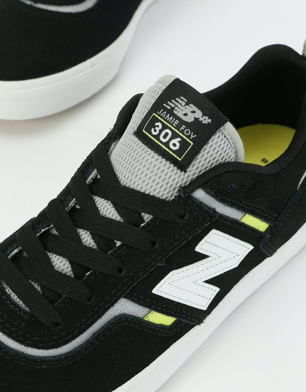 New Balance Numeric 306 Foy Skate Shoes - Black/White