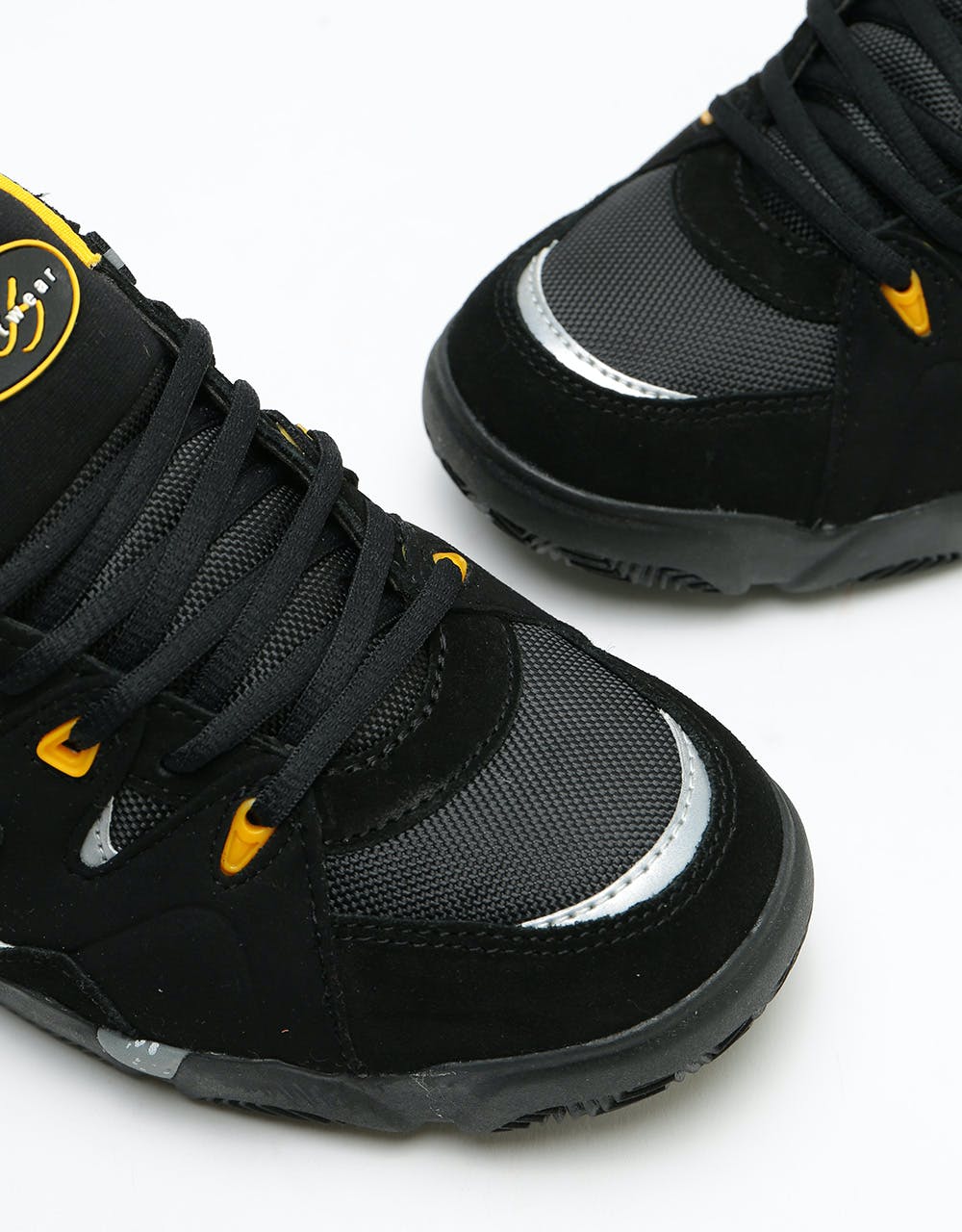 éS Symbol Skate Shoes - Black/Yellow