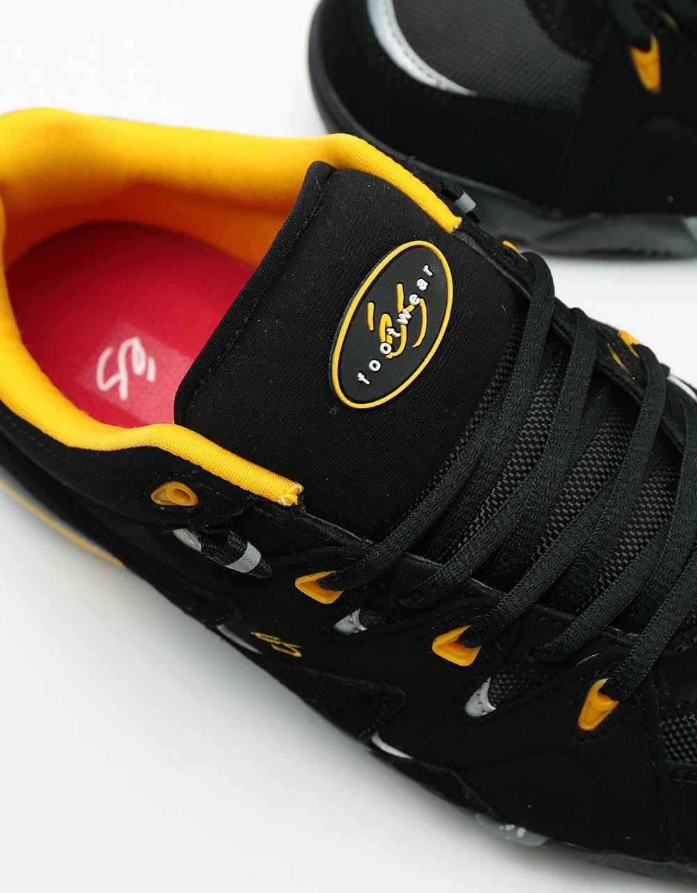 éS Symbol Skate Shoes - Black/Yellow