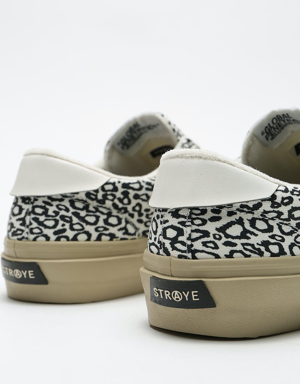 Straye Stanley Skate Shoes - Cheetah White