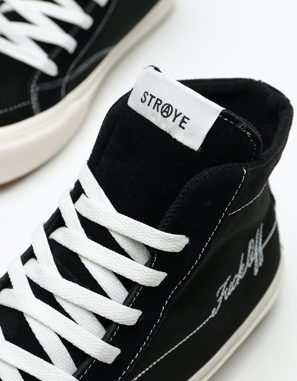 Straye Hiland Skate Shoes - FO Black