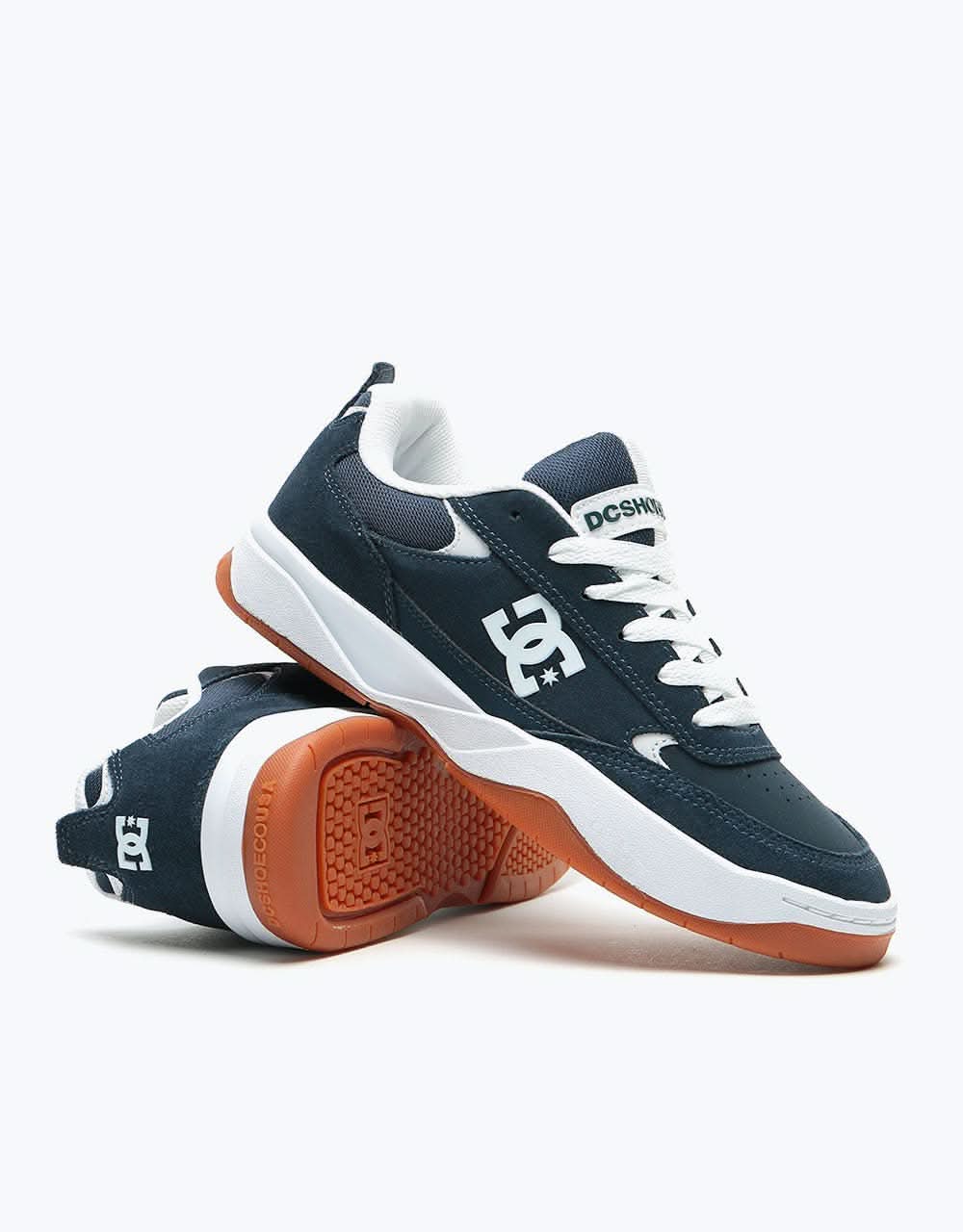 DC Penza Skate Shoes - Navy/Gum